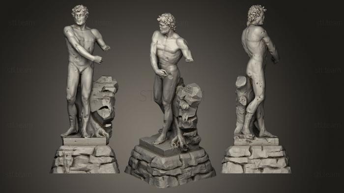 Статуи античные и исторические Herkules Musagetes
